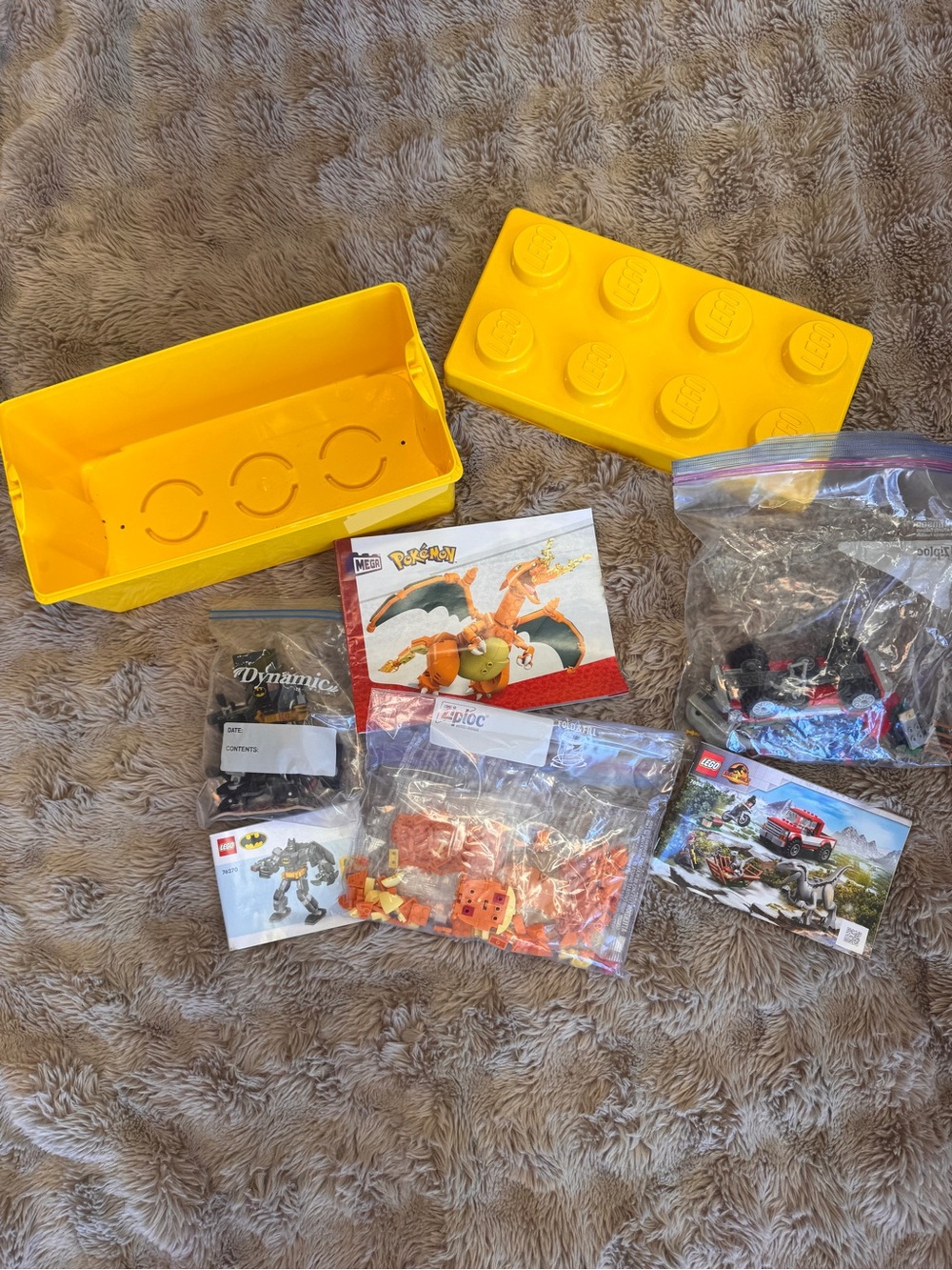 Lego storage and full kits